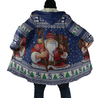 Funny Finland Christmas Cloak Hauskaa Joulua Joulupukki - Wonder Print Shop