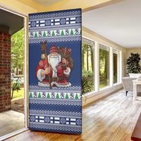 Funny Finland Christmas Door Cover Hauskaa Joulua Joulupukki - Wonder Print Shop
