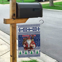 Funny Finland Christmas Garden Flag Hauskaa Joulua Joulupukki - Wonder Print Shop