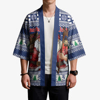 Funny Finland Christmas Kimono Hauskaa Joulua Joulupukki - Wonder Print Shop