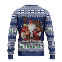 Funny Finland Christmas Ugly Christmas Sweater Hauskaa Joulua Joulupukki - Wonder Print Shop