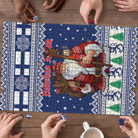 Funny Finland Christmas Puzzle Hauskaa Joulua Joulupukki - Wonder Print Shop