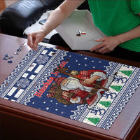 Funny Finland Christmas Puzzle Hauskaa Joulua Joulupukki - Wonder Print Shop