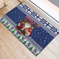 Funny Finland Christmas Rubber Doormat Hauskaa Joulua Joulupukki - Wonder Print Shop