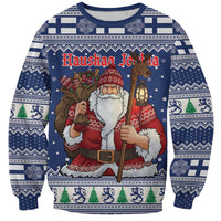Funny Finland Christmas Sweatshirt Hauskaa Joulua Joulupukki - Wonder Print Shop