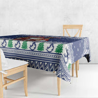 Funny Finland Christmas Tablecloth Hauskaa Joulua Joulupukki - Wonder Print Shop