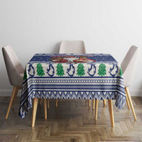 Funny Finland Christmas Tablecloth Hauskaa Joulua Joulupukki - Wonder Print Shop