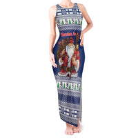 Funny Finland Christmas Tank Maxi Dress Hauskaa Joulua Joulupukki - Wonder Print Shop