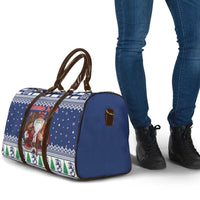 Funny Finland Christmas Travel Bag Hauskaa Joulua Joulupukki - Wonder Print Shop