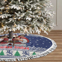 Funny Finland Christmas Tree Skirt Hauskaa Joulua Joulupukki - Wonder Print Shop