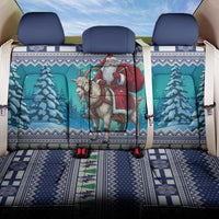 Finland Joulupukki Christmas Back Car Seat Cover Riding the Yule Goat - Wonder Print Shop