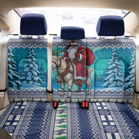 Finland Joulupukki Christmas Back Car Seat Cover Riding the Yule Goat - Wonder Print Shop