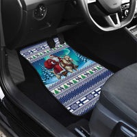 Finland Joulupukki Christmas Car Mats Riding the Yule Goat - Wonder Print Shop