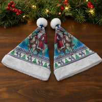 Finland Joulupukki Christmas Santa Hat Riding the Yule Goat - Wonder Print Shop