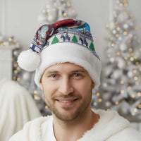 Finland Joulupukki Christmas Santa Hat Riding the Yule Goat - Wonder Print Shop