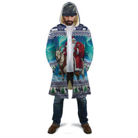 Finland Joulupukki Christmas Cloak Riding the Yule Goat - Wonder Print Shop