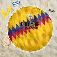 World Football 2026 Colombia Beach Blanket Vamos Los Cafeteros - Wonder Print Shop