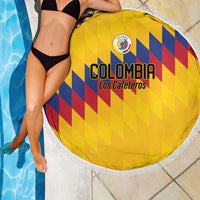 World Football 2026 Colombia Beach Blanket Vamos Los Cafeteros - Wonder Print Shop