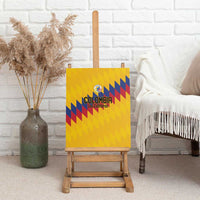 World Football 2026 Colombia Canvas Wall Art Vamos Los Cafeteros - Wonder Print Shop