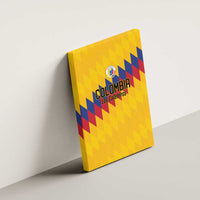World Football 2026 Colombia Canvas Wall Art Vamos Los Cafeteros - Wonder Print Shop