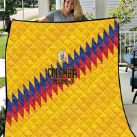 World Football 2026 Colombia Quilt Vamos Los Cafeteros - Wonder Print Shop
