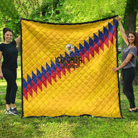 World Football 2026 Colombia Quilt Vamos Los Cafeteros - Wonder Print Shop