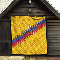 World Football 2026 Colombia Quilt Vamos Los Cafeteros - Wonder Print Shop