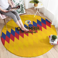 World Football 2026 Colombia Round Carpet Vamos Los Cafeteros - Wonder Print Shop
