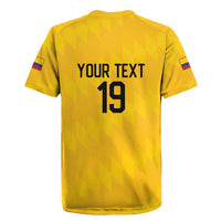 Custom World Football 2026 Colombia Rugby Jersey Vamos Los Cafeteros - Wonder Print Shop