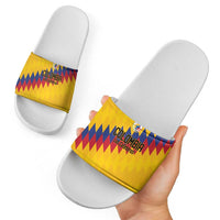 World Football 2026 Colombia Slide Sandals Vamos Los Cafeteros - Wonder Print Shop