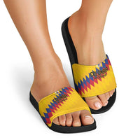 World Football 2026 Colombia Slide Sandals Vamos Los Cafeteros - Wonder Print Shop