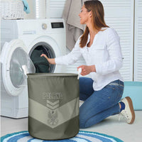 Poland Home Army Laundry Basket Armia Krajowa Military Eagle Chevron Design