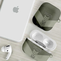Poland Home Army AirPods Case Armia Krajowa Military Eagle Chevron Design