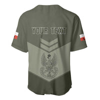 Personalized Poland Home Army Baseball Jersey Armia Krajowa Military Eagle Chevron Design