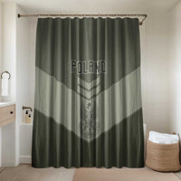 Poland Home Army Bathroom Set Armia Krajowa Military Eagle Chevron Design