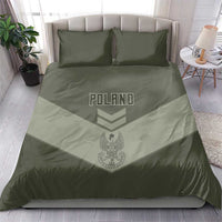 Poland Home Army Bedding Set Armia Krajowa Military Eagle Chevron Design