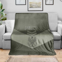 Poland Home Army Blanket Armia Krajowa Military Eagle Chevron Design