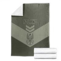Poland Home Army Blanket Armia Krajowa Military Eagle Chevron Design