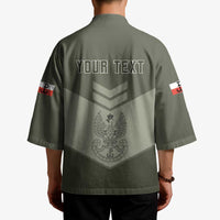 Personalized Poland Home Army Kimono Armia Krajowa Military Eagle Chevron Design