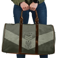 Poland Home Army Travel Bag Armia Krajowa Military Eagle Chevron Design