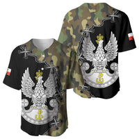 Poland Home Army Baseball Jersey Armia Krajowa Military Eagle