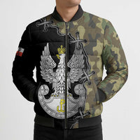 Poland Home Army Bomber Puffer Jacket Armia Krajowa Military Eagle