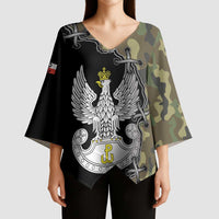 Poland Home Army Kimono Sleeve Blouse Armia Krajowa Military Eagle