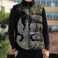 Poland Home Army Sleeveless Puffer Jacket Armia Krajowa Military Eagle