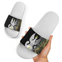 Poland Home Army Slide Sandals Armia Krajowa Military Eagle
