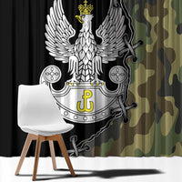 Poland Home Army Window Curtain Armia Krajowa Military Eagle
