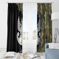 Poland Home Army Window Curtain Armia Krajowa Military Eagle