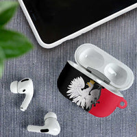 Poland White Eagle AirPods Case Polish National Coat of Arms Design