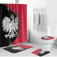 Poland White Eagle Bathroom Set Polish National Coat of Arms Design