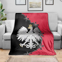 Poland White Eagle Blanket Polish National Coat of Arms Design